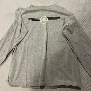 Adidas long sleeve workout shirt